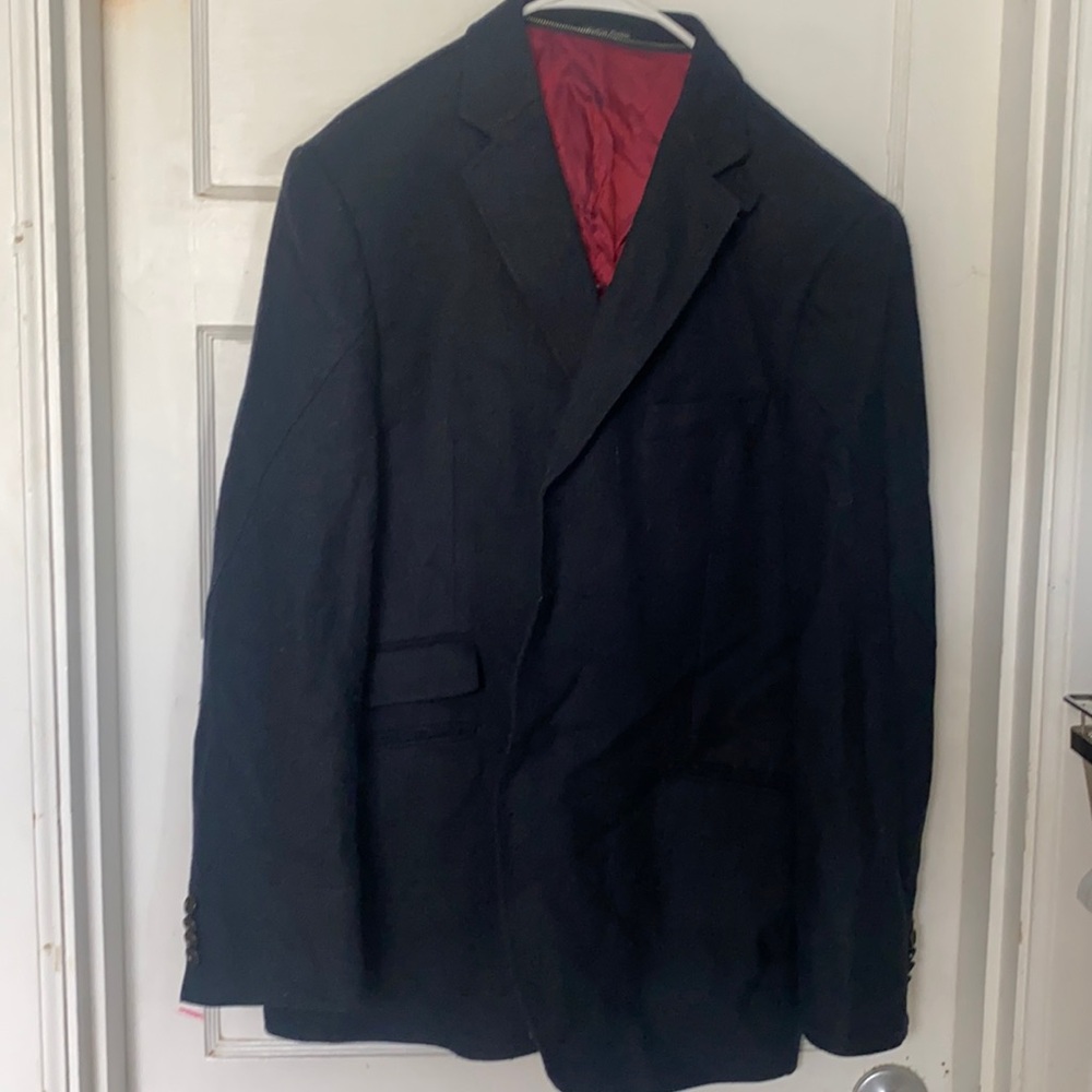 Flynt wool & polyester hybrid sport coat 44r